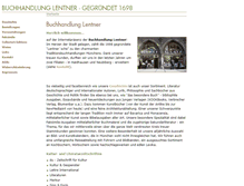 Tablet Screenshot of lentnersche.de